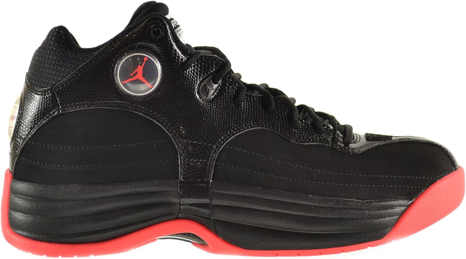 Jordan Jumpman Team 1 Men's Shoes Black/Infrared-White 644938-023