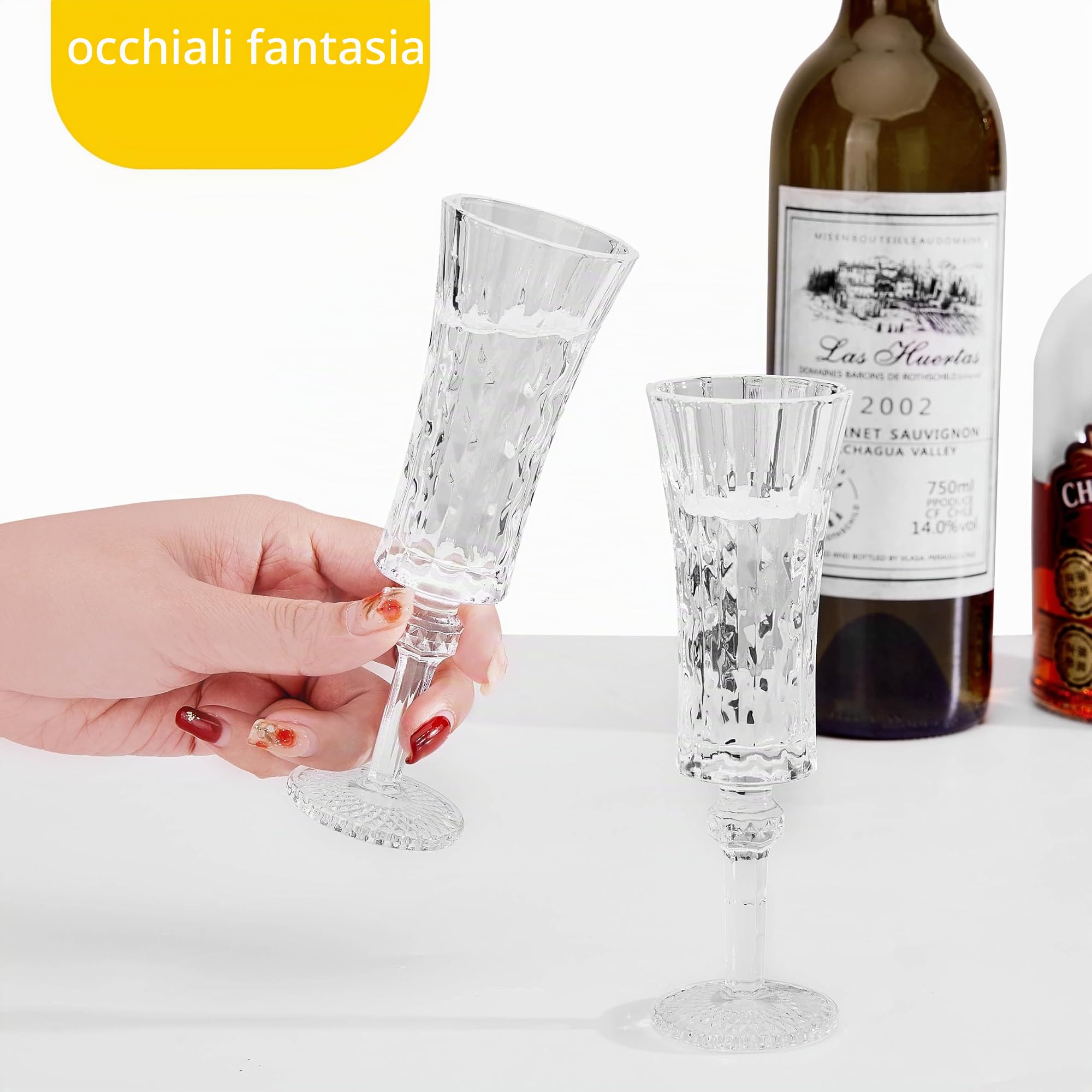 Cordial - Set di 12 calici da 45 ml, per tequila, bicchieri da liquore