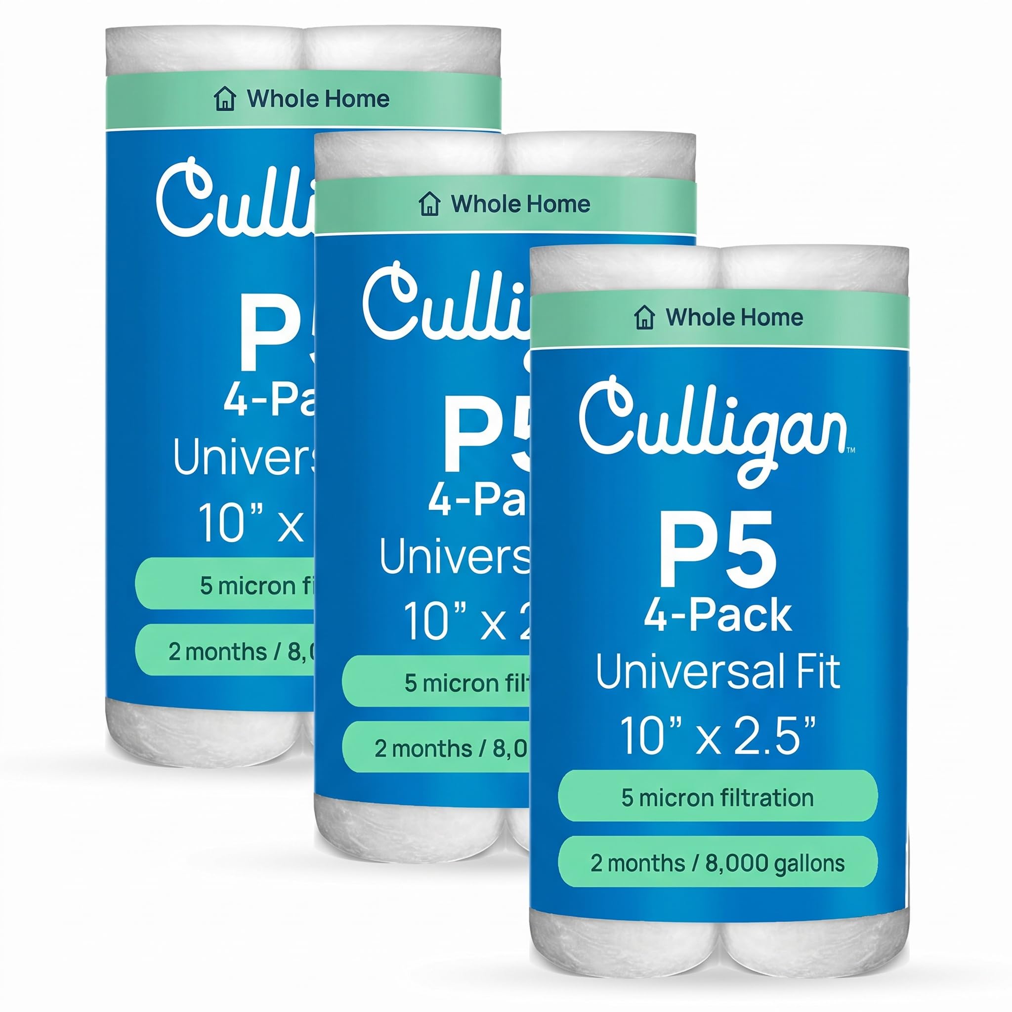 Culligan P5 Whole House Water Filter - 4 Pack -8