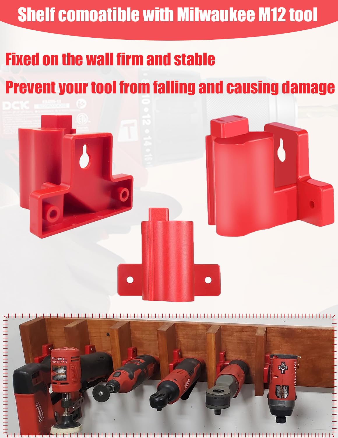 StealthMounts - Supporto Per Batteria Per Milwaukee M12, Confezione Da - Foto 8