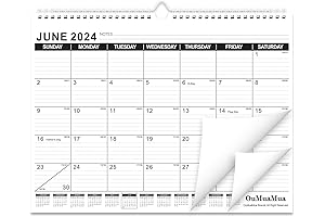 OuMuaMua Calendar 2023-2024 Planner Wall: Manage Your Schedule All Year Round