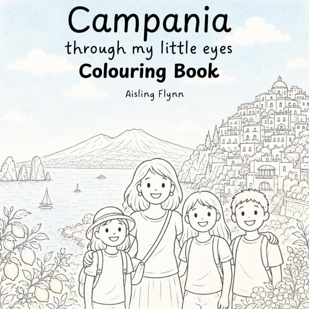 Campania Through My Little Eyes Colouring Book