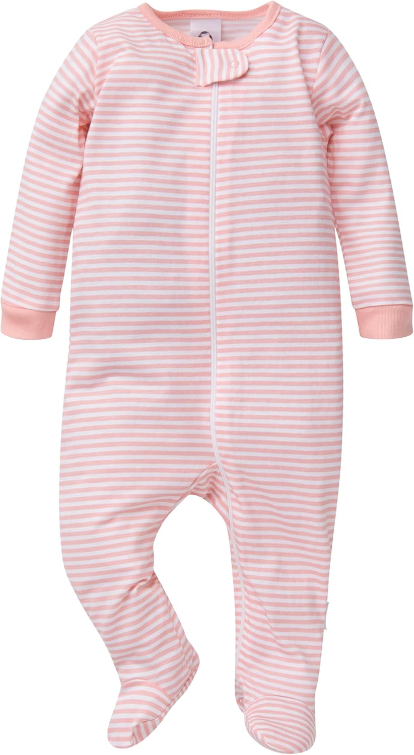 Gerber baby-girls 4 Pack Sleep 'N Play Footie - Image 5