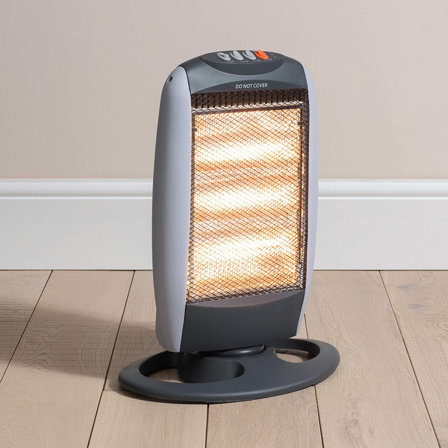 Netagon 1200W Oscillating Halogen Heater : Amazon.co.uk: Home u0026 Kitchen