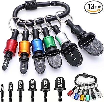 13 PCS Swaging Tool HVAC Repairing Set with Bit Holder Air Conditioner Copper.