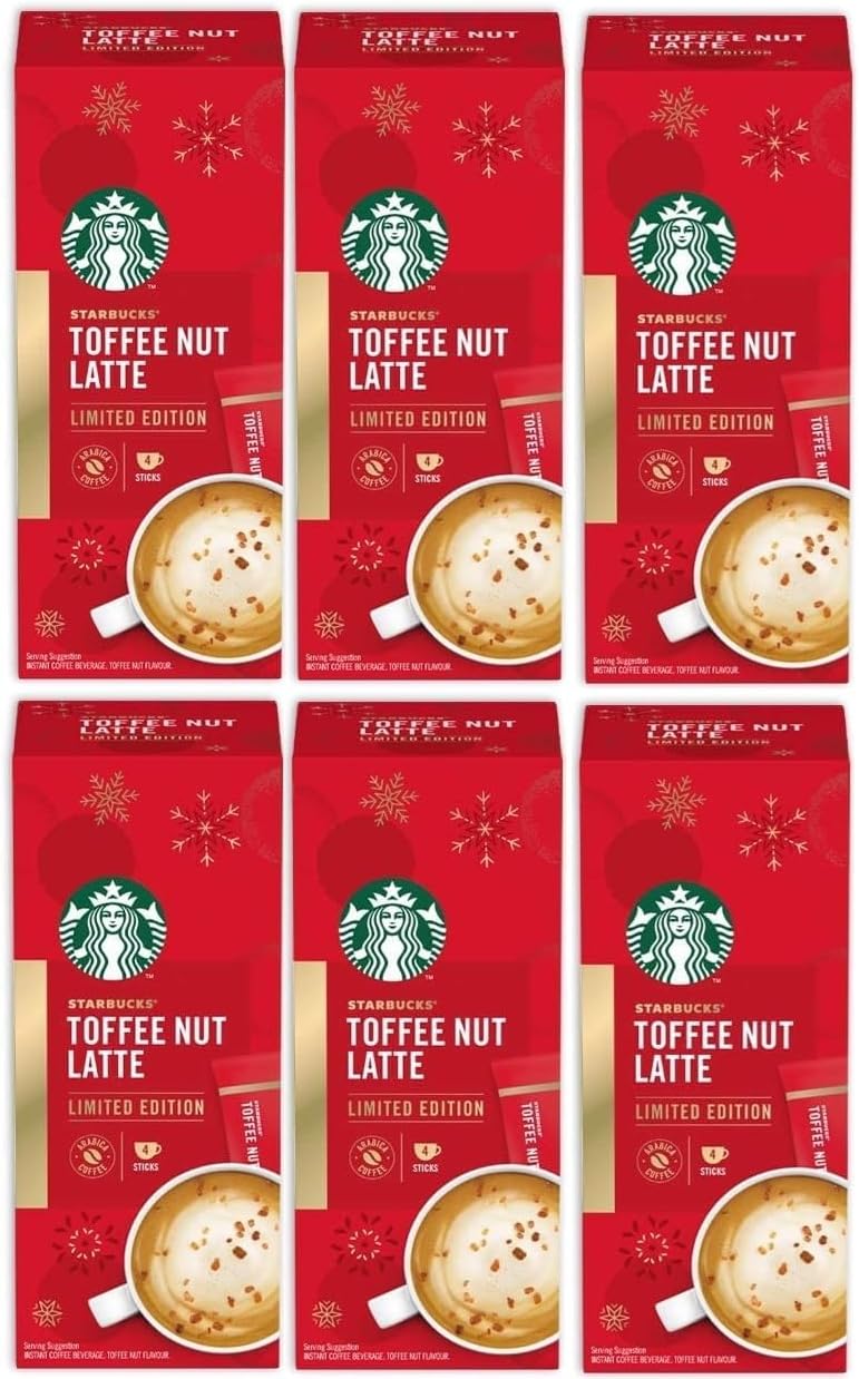 STARBUCKS Toffee Nut Latte 4 X 23g (Limited Edition) | Lazada