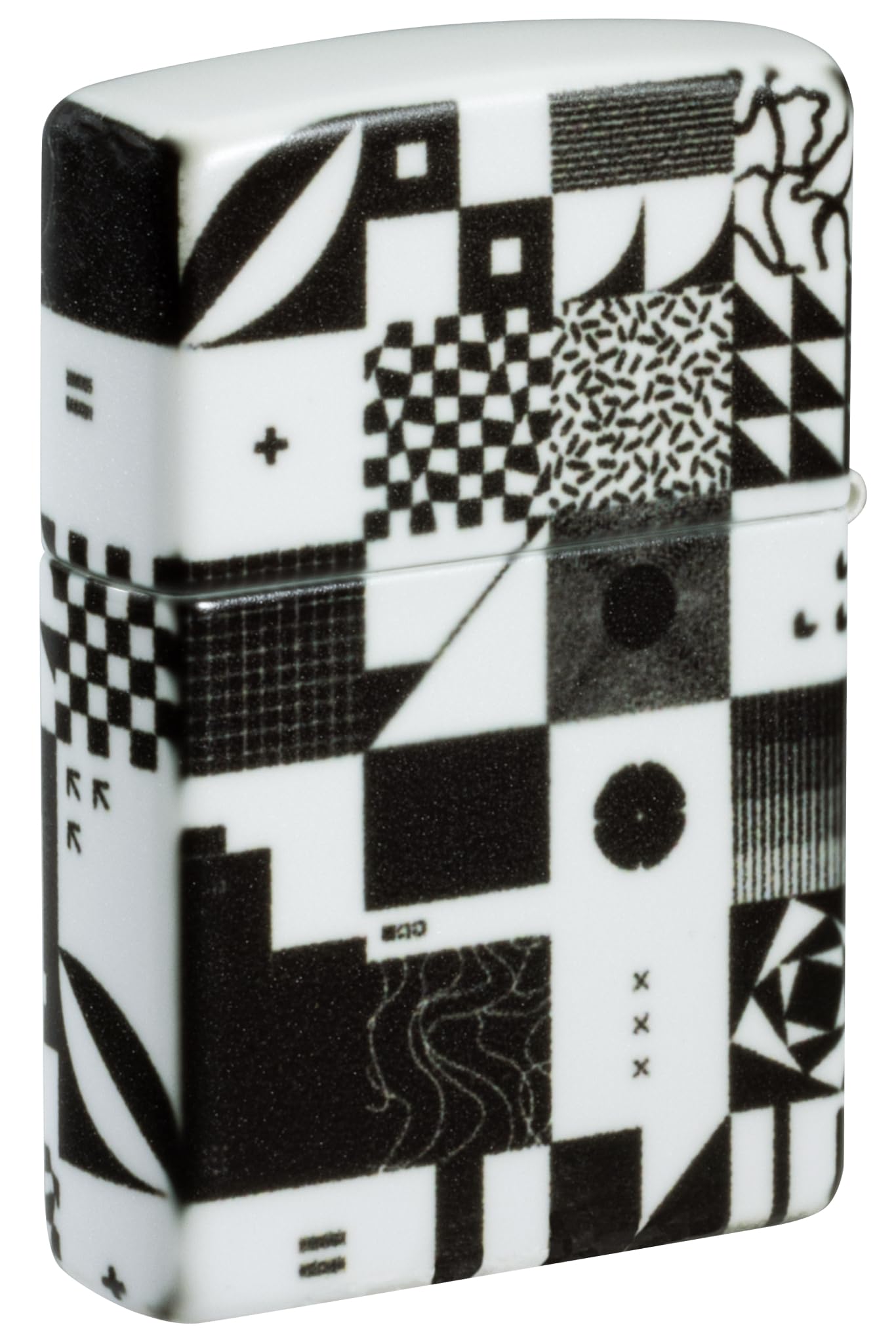 Zippo Accendino antitempesta – Abstract Pattern, 540°, Color Image – Ricaricabile – Riutilizzabile – Design antivento – Confezione regalo – Made in USA