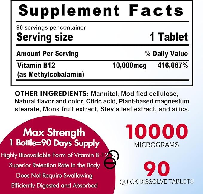 Nextdia B12 Vitaminas 10,000 mcg 2 Pack + Gominolas Veganas de Hierro 1 Pack miniatura 2