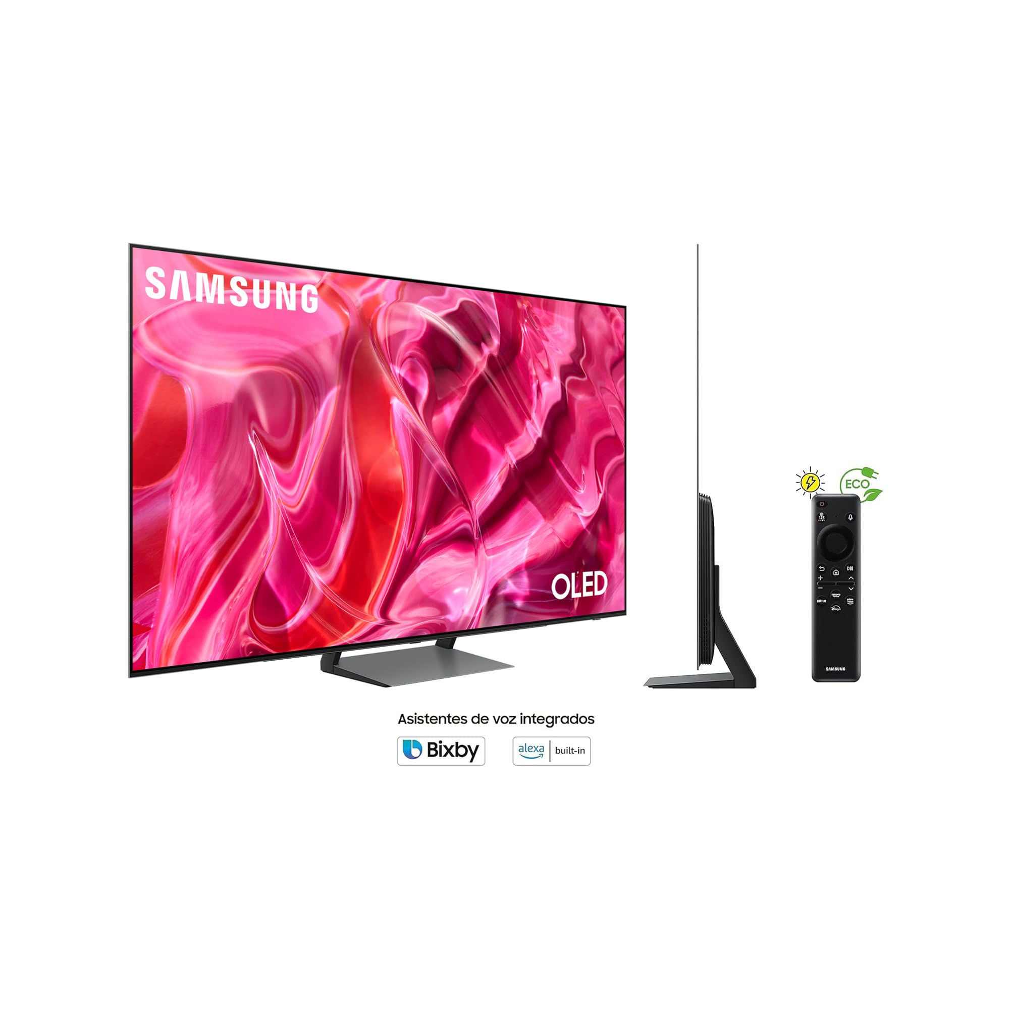 Samsung TV OLED 2023 65S93C - Smart TV de 65" OLED Quantum HDR, Procesador Quantum 4K con IA, Dolby Atmos® y Motion Xcelerator Turbo+