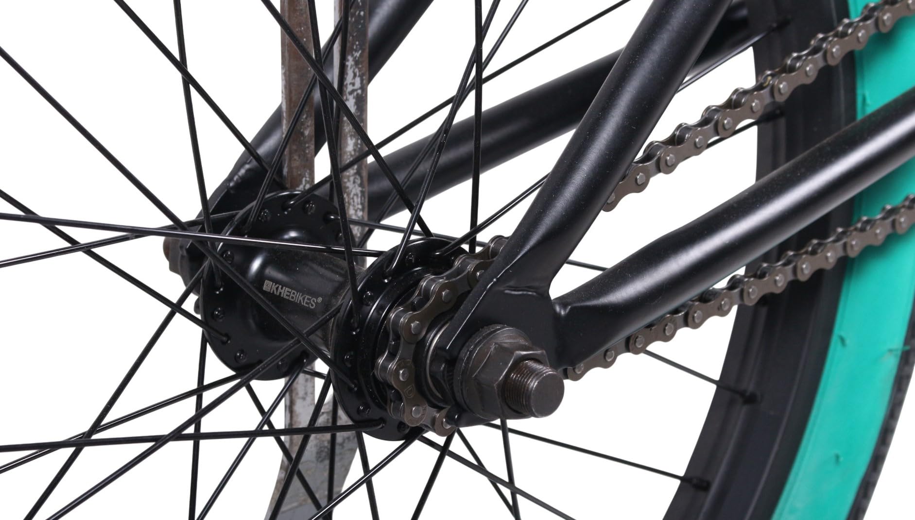 KHE Acme BMX 20" - 11,1 kg - 21,25" TT - Manivelle CrMo 3 pièces - Rotor - Pneus 2,40" - BMX Big Rider jusqu'à 2,05 m - 2025