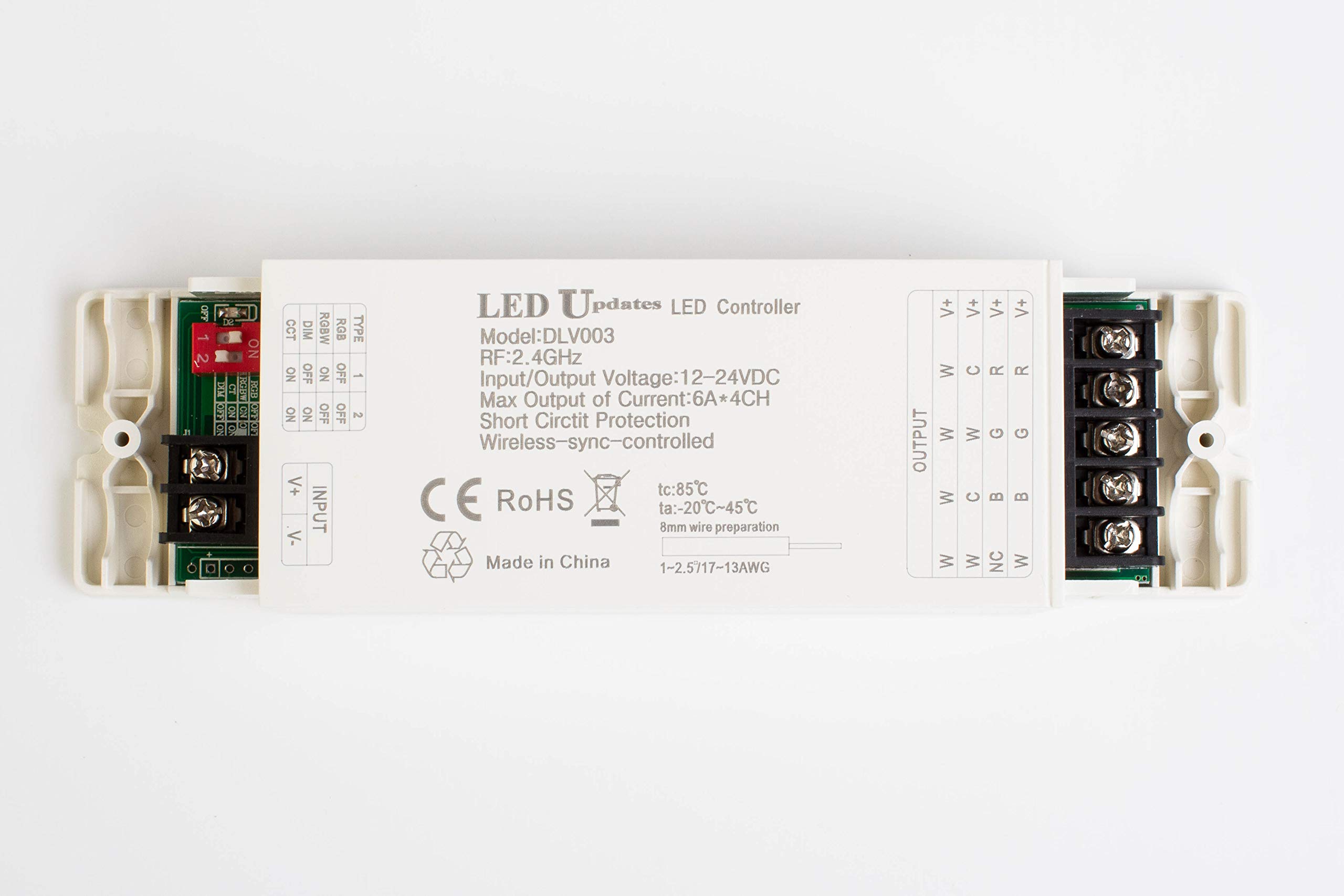 Wireless Rgb Led Light Controller With Remote Ledupdates