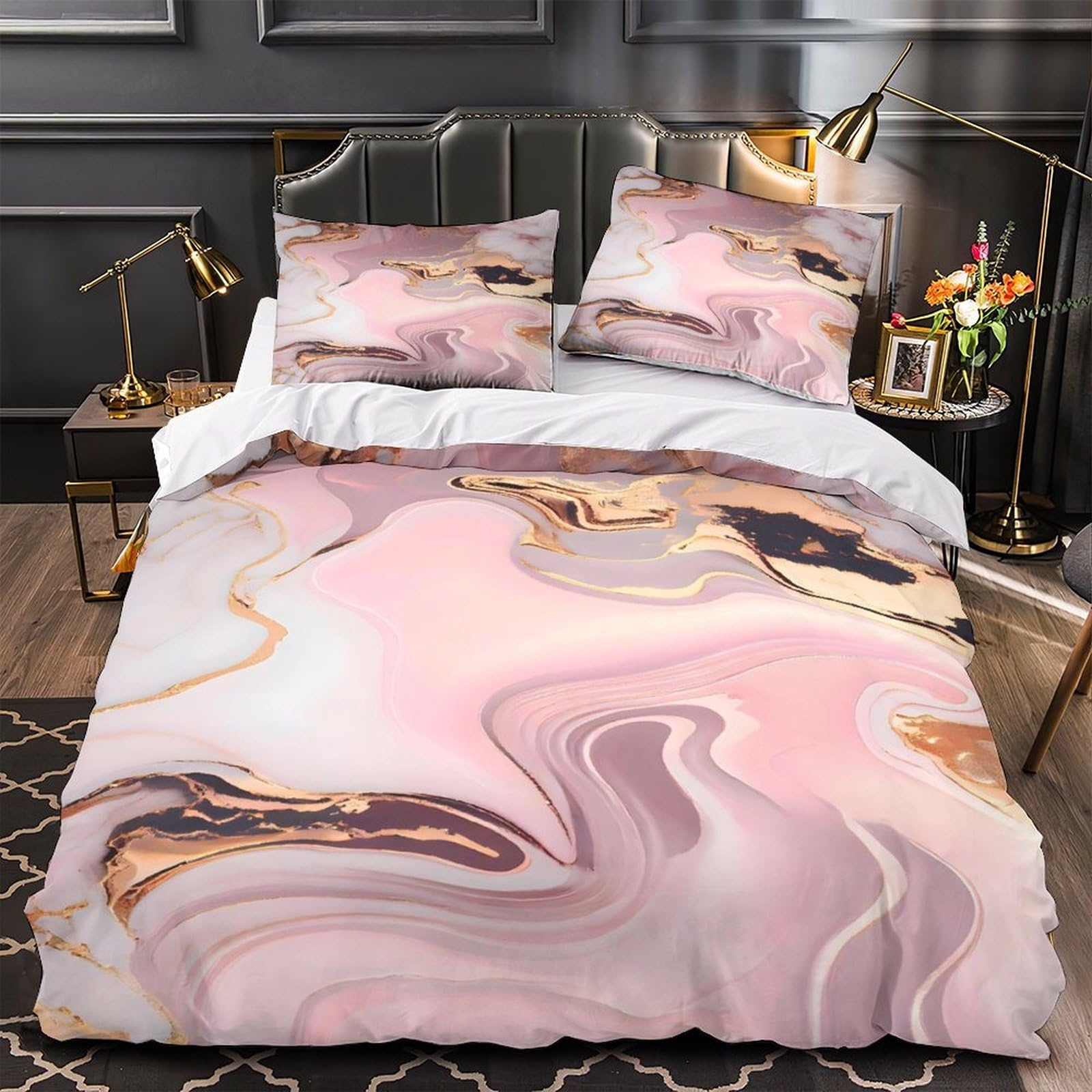 Housse de couette orignal super king en microfibre premium douce