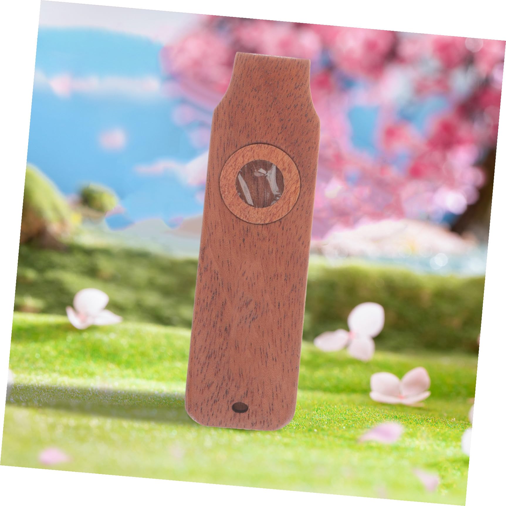 ibasenice 5juegos Kazoo De Madera Portable Para Música Flute De Madera Para Acompañamiento Guitarra y Ukelele Fácil De Tocar Para Adultos y Principiantes