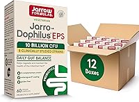 Vista 12 de Jarrow Formulas jarro-dophilus EPS, 5 mil millones de células por cápsula, apoya la función y la salud intestinal.120 cápsulas vegetales, JEPS120