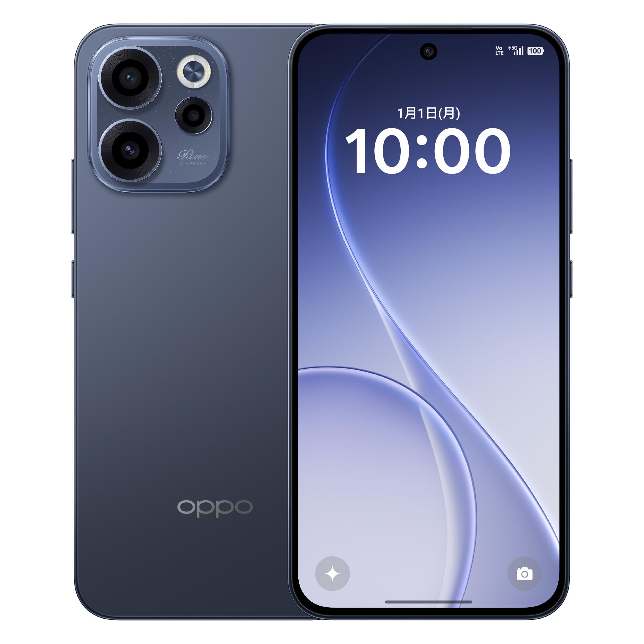 新品未開封 OPPO Reno15 A 128GB UQ版 トワイライトネイビー Amazon | OPPO Reno15 A SIMフリー スマホ 本体 約6.6インチ 8GB+128GB
