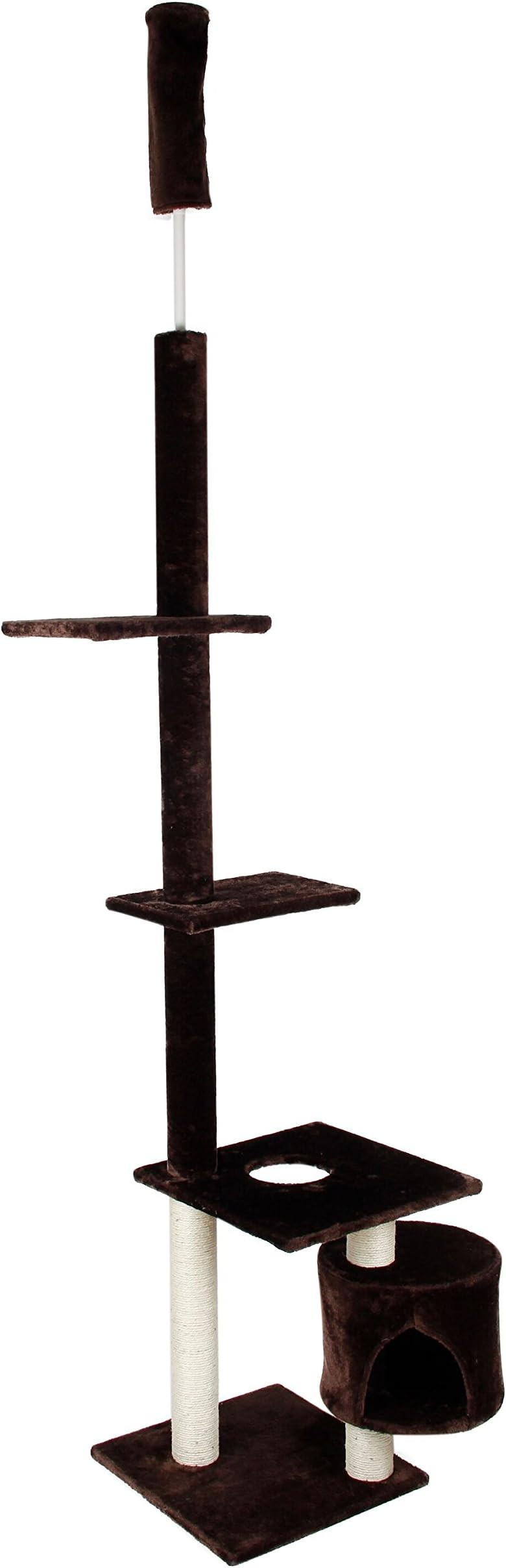 Cat Craft 4304701 Cat Tree with Condo, 90 Inch