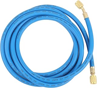 Refrigerator Recharge Kit, Refrigerant Recharge Kit AC Refrigerant Recharge Kit for Home AC Refrigerant System (Double inch 3 Meters, Single)
