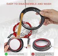 Vista 6 de Anillo de sellado de cubo de polvo SV16 SV29 mejorado compatible con Dyson Outsize Canister pieza de repuesto, compatible con accesorios de anillo