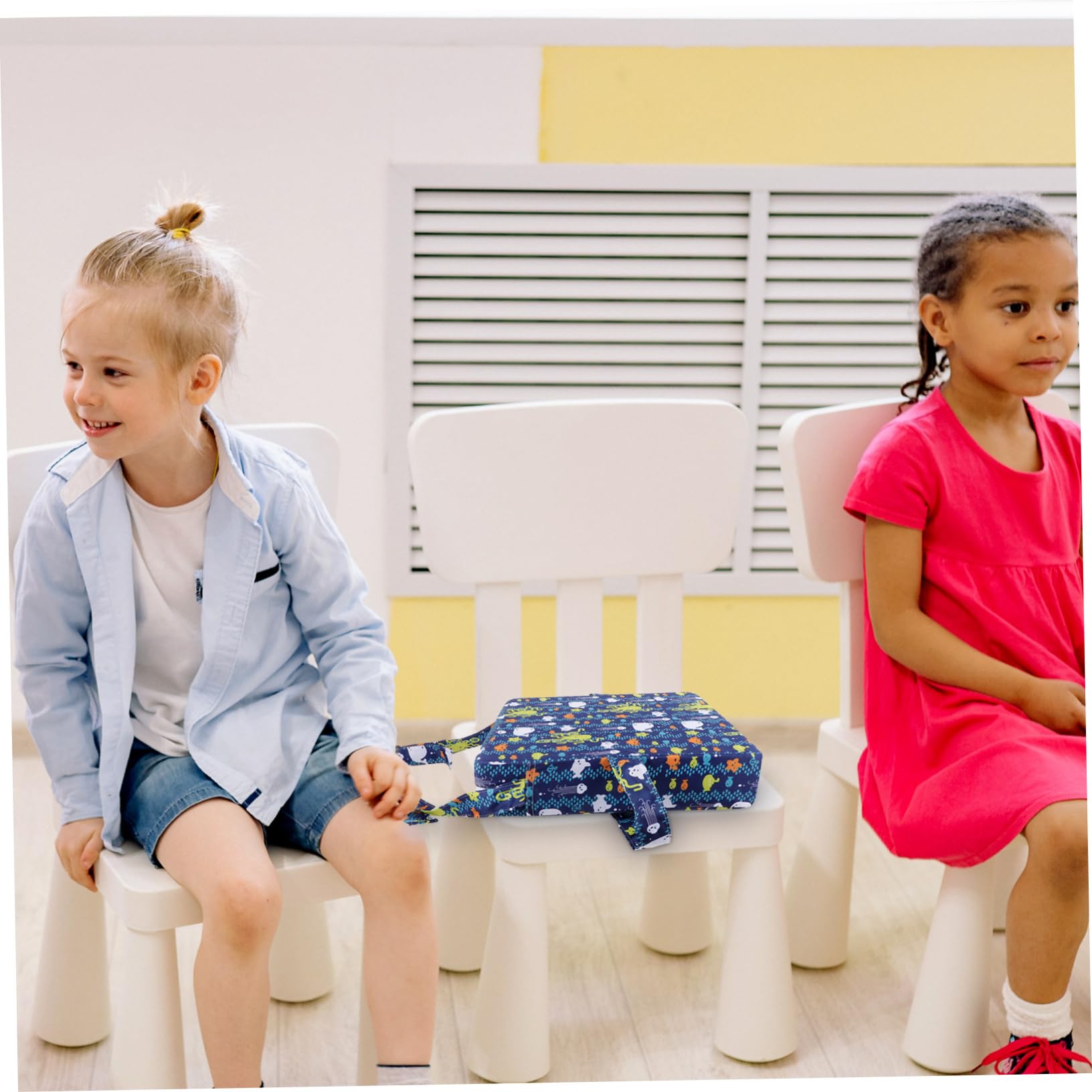 Cojín Elevador Infantil Portátil para Comedor Asiento Aumentador de con Diseño Ergonómico y de Dibujos Animados para y Uso Restaurantes para Actividades de Comedor