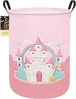 Vista 11 de HUNRUNG Cesta de Ropa Sucia, Cesta de Almacenamiento Grande de Tela de Lona Ligera Organizador de Juguetes Ropa Sucia Plegable Impermeable