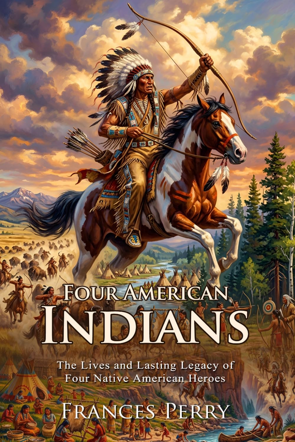 Four American Indians: Deep Insights into Native American History: The Biographies of Four Iconic Native Americans - Illustrated with Biography and Commentary