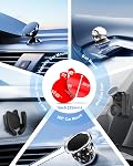 10 Pads adhésifs Pcs pour support de téléphone magnétique de voiture, 1 Remplacement de bande ronde double face pour le support de téléphone cellulaire de tableau de bord & Mini Base de cam de Dash, forte 25mm Sticker résistant à la chaleur