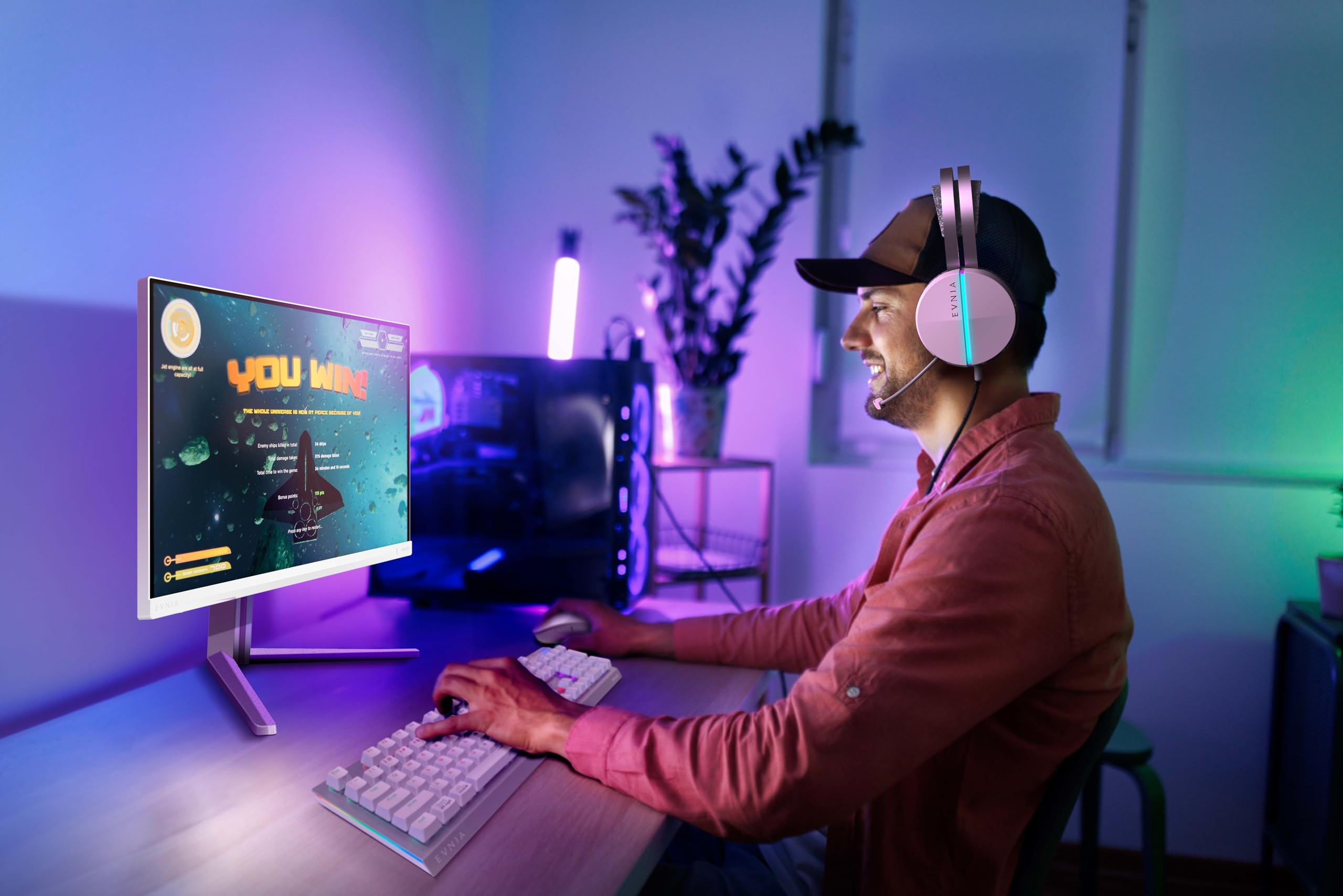 Philips Gaming Monitor 27M2N3201A 27 pollici, , 1920x1080, FHD, 180Hz, Fast IPS Panel, 0.5ms MPRT, , Speakers, Height Adjustment, (HDMI2x 2.0 DP 1x 1.4) Adaptive Sync, HDR10, G-Sync Compatible, Bianco