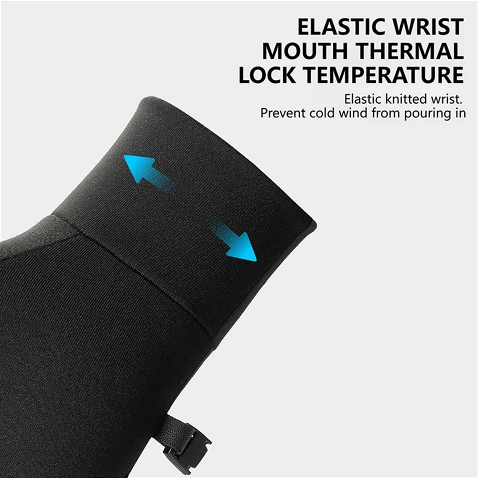 Guanti Invernali Guanti da ciclismo invernali caldi bicicletta touchscreen a dito intero Impermeabili for bici esterno Sci Pesca Equitazione
