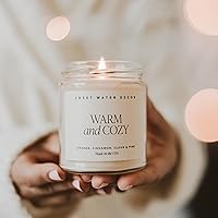 Vista 25 de Sweet Water Decor Sugar Cookies Candle - Sugar Cookies, Vanilla, and Buttercream Scented Soy Christmas Candles and Decor for Home - 9oz. Clear Jar