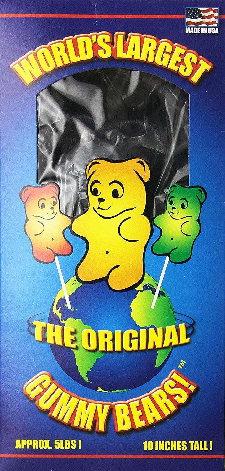Buy Giant Gummy Bear Blue Raspberry 5 lbs Online at Lowest Price in Ubuy Nepal. B003FYMUZG