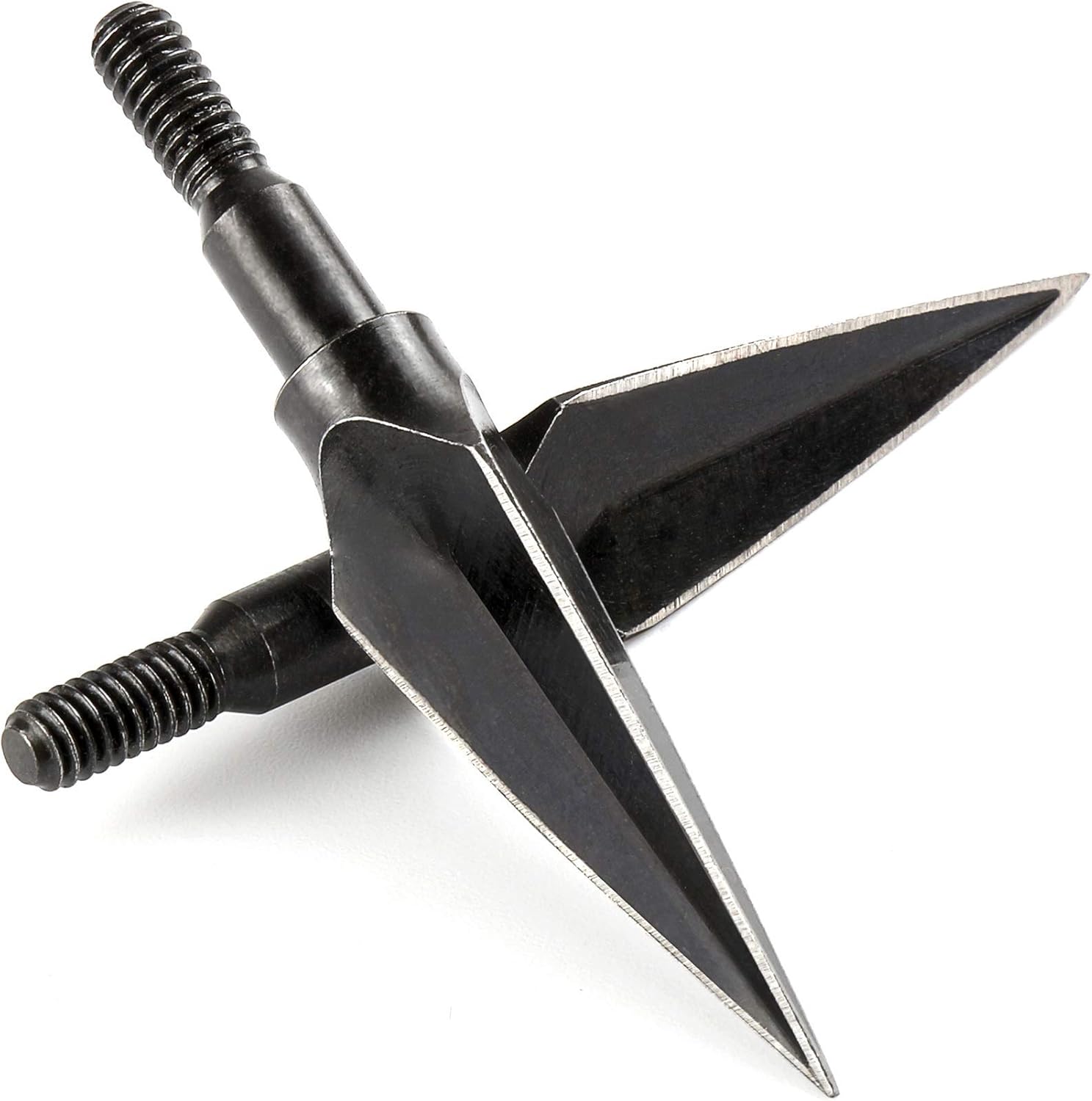 The7boX 8Pcs Metal Archery Arrowheads Traditional Arrow Broadheads Tips