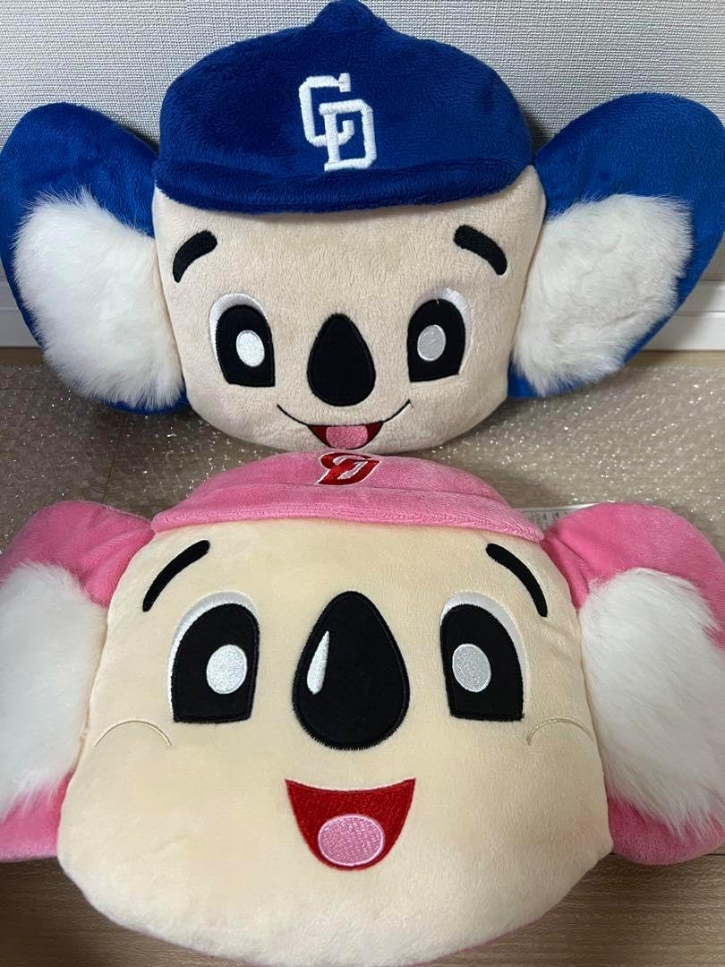 中日ドラゴンズ ドアラ クッション 2つ ホビーグッズ