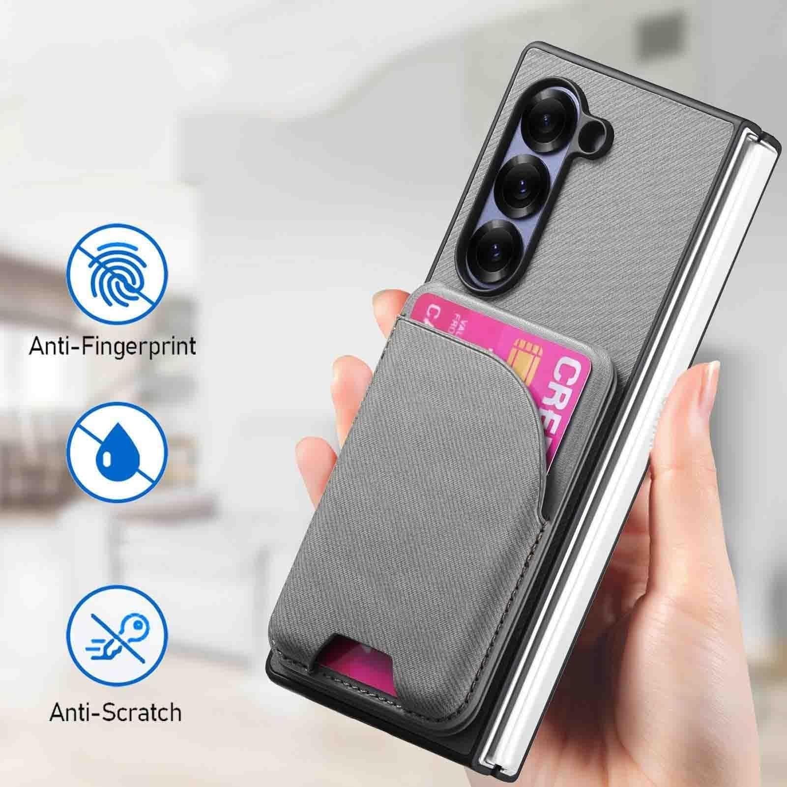 Etui do Samsung Galaxy Z Fold 8 Ultra, Ultra cienkie gniazda na karty