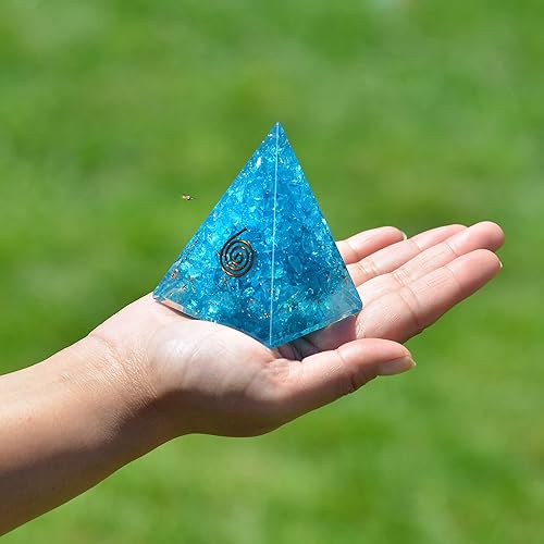 Miniatura 6 de Mix 7 Chakras Healing Stones Pyramid Amethyst, Lapis Lazuli, Blue Aventurine, Green Aventurine, Yellow Aventurine, Red Carnelian and Red Jasper for