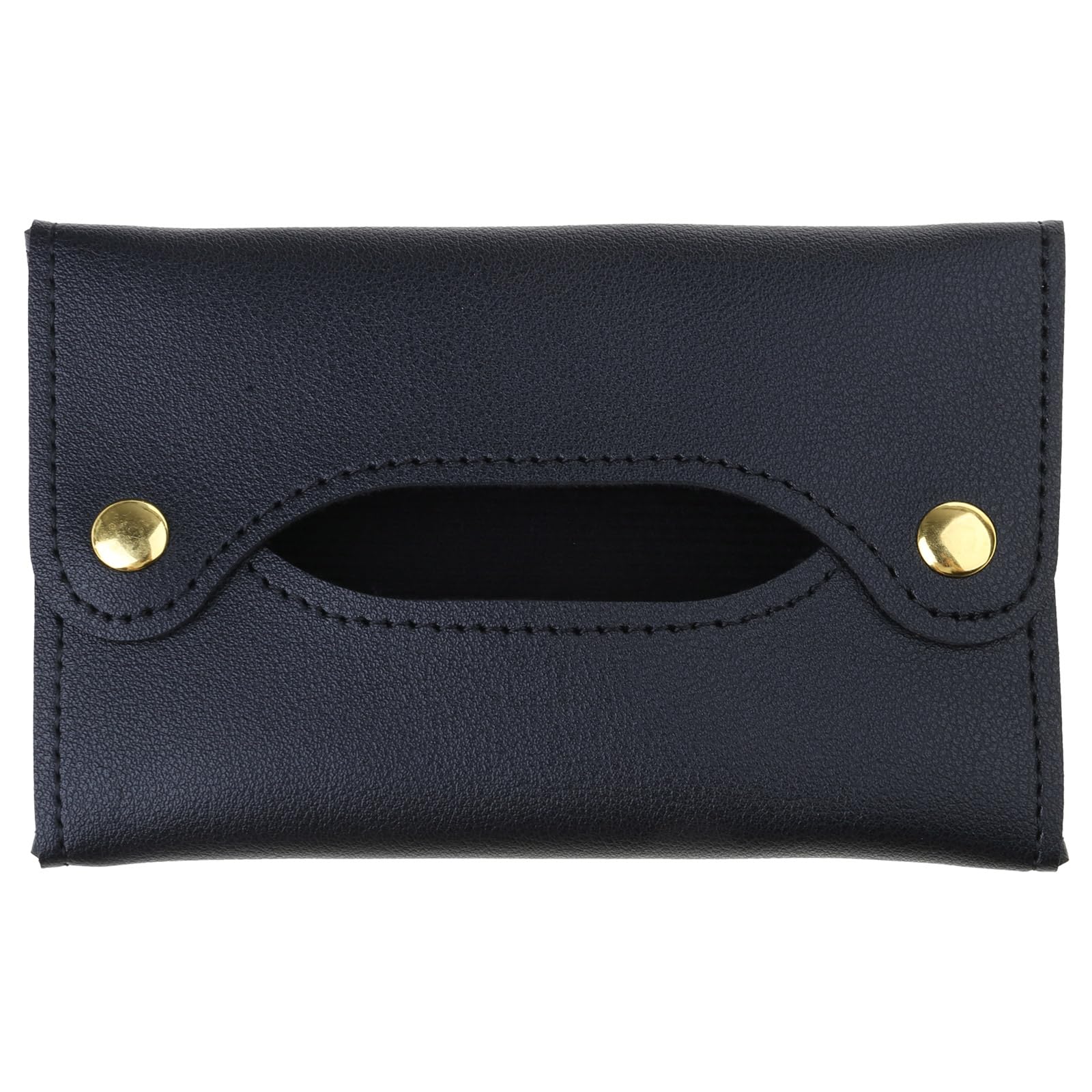 Tissue Holder Organizer Practical Tissue Storage Case PU Leather Bag for Organizing Small Items PU Leather Case
