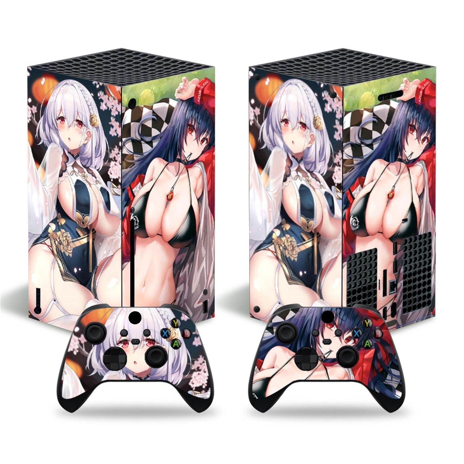 Protettiva Vinile Pelli Console per X-Box Series X Adesivo Avvolgente con Decalcomanie Controller Wireless Gratuite 98108 Skin Controller