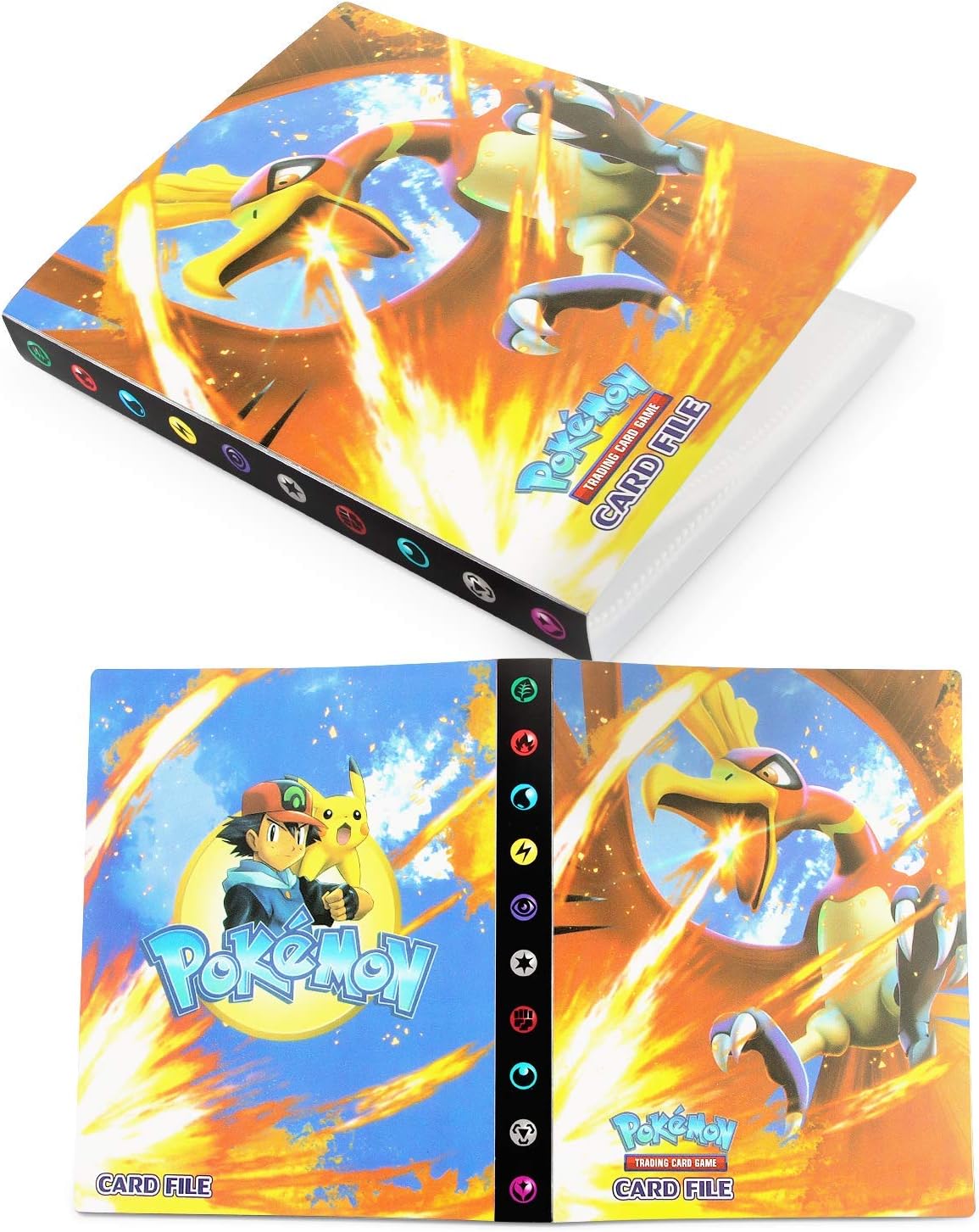 Pokemon Sammelalbum, Pokemon Karten Album,Pokemon Binder for Cards