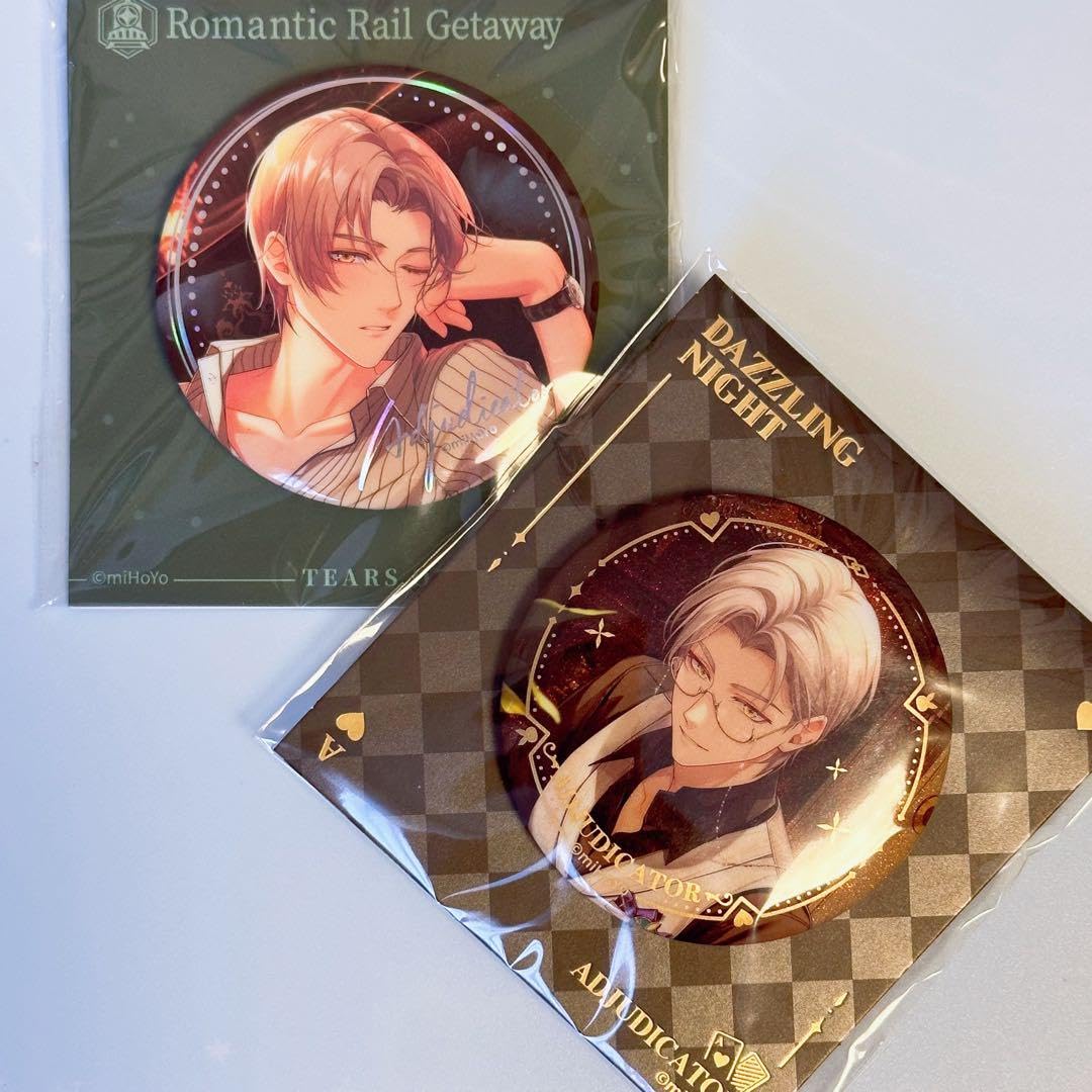 Amazon.co.jp: 未定事件簿 森月黎 缶バッジ2点 UO : おもちゃ