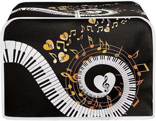 Miniatura 152 de Starry Night Toaster Covers 2 Slice Protectores de huellas dactilares a prueba de polvo y protección contra grasa para electrodomésticos Noche