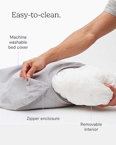 Miniatura 4 de FABLE Cama para perro  Cama lavable para perro  Diseño minimalista  Resistente al agua, Fácil de limpiar Exterior  Lavable a máquina  Interior de