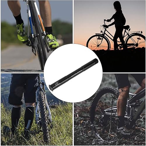 Miniatura 8 de VGEBY Eje de horquilla delantera, 3.937 x 0.591 in4.331 * 0.591 in de aleación de aluminio eje de horquilla delantera de liberación rápida montaje