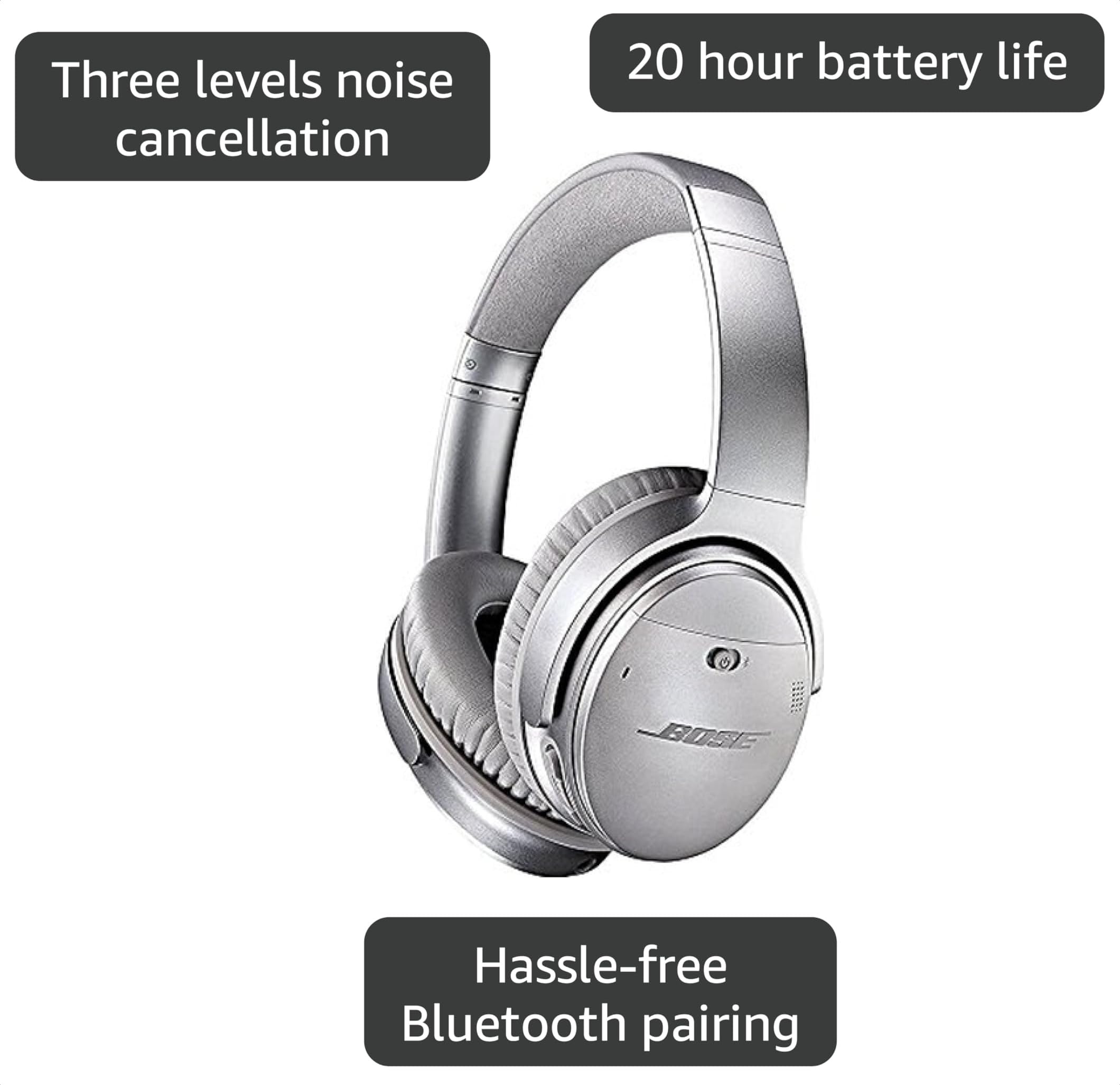 Amazon.com: Bose QuietComfort 35 II Auriculares Bluetooth con