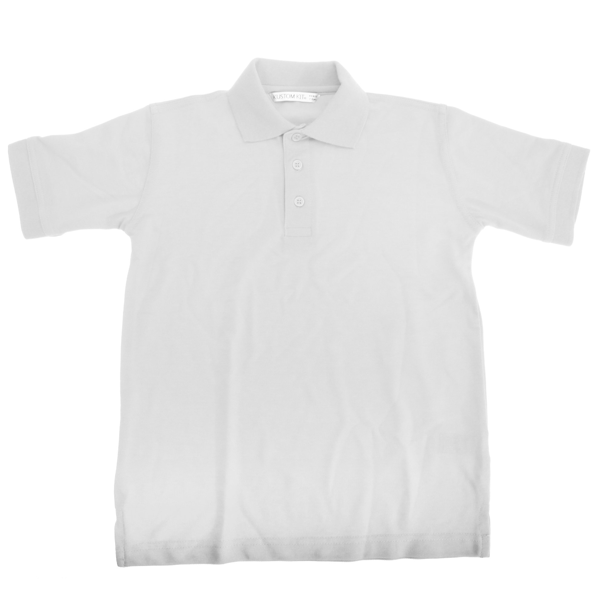 KUSTOM KIT Polo clásico de Manga Corta Lavable a 60 Grados para niños