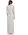 Adrianna Papell Long Sleeve Metallic Mesh Long Mother-of-the-Bride Gown - #2 of 2