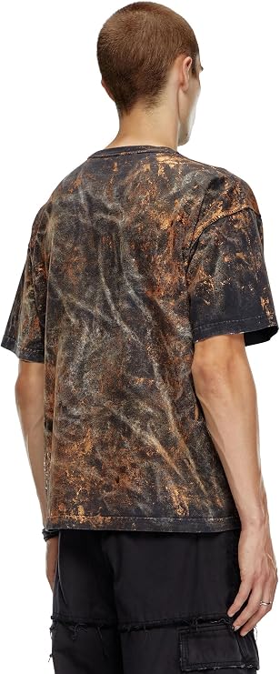 ディーゼル　エンブロイダリー　Tシャツ Amazon.co.jp: [ディーゼル] メンズ Tシャツ エンブロイダリー
