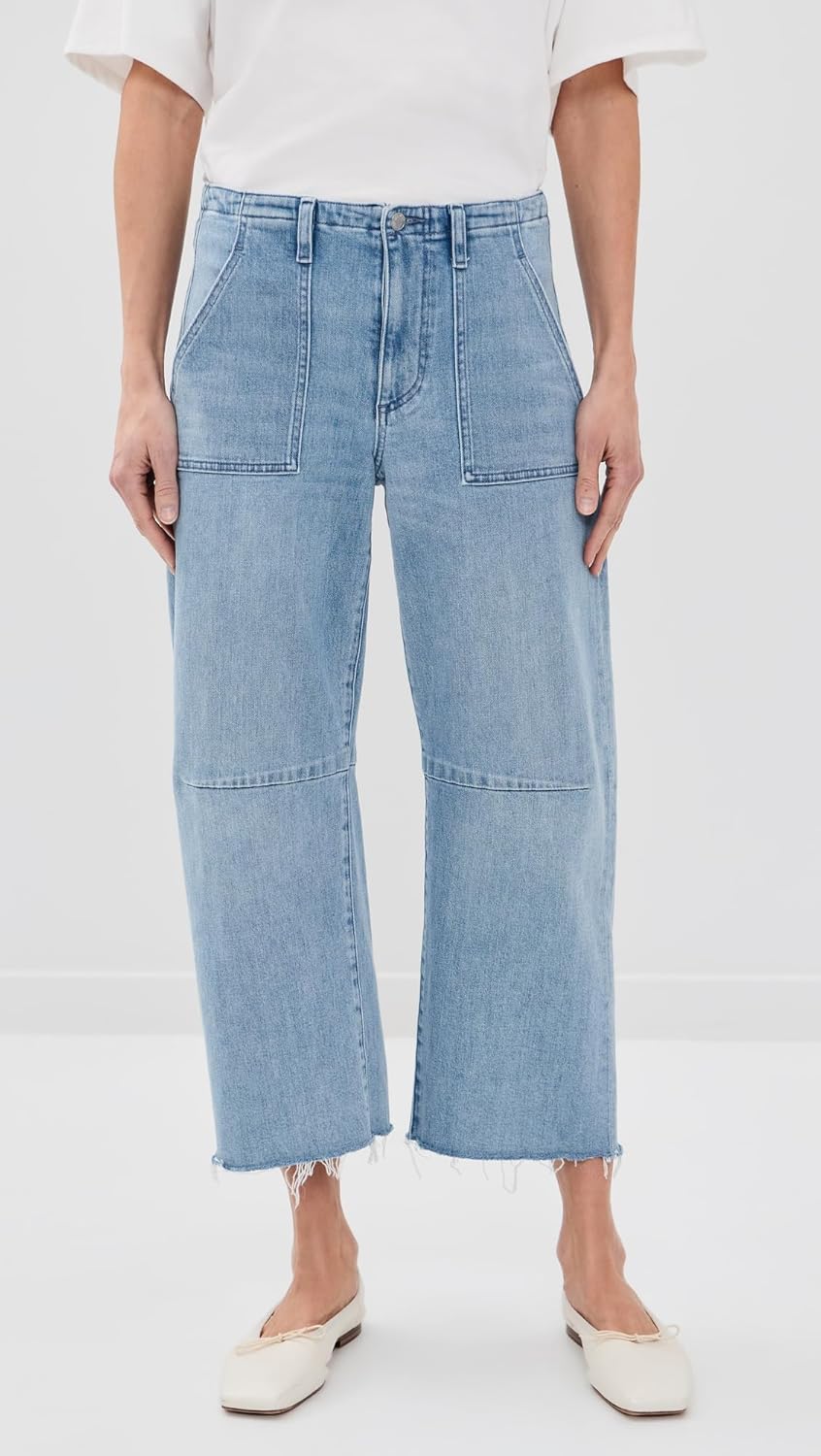 Women's Petite Utility Jeans