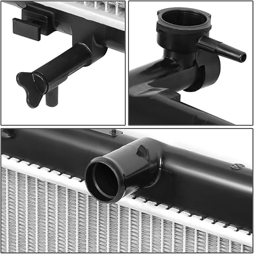 Miniatura 15 de DNA Motoring OEM-RA-13100 Radiador de núcleo de aluminio estilo OE compatible con Mazda 3 2.0 2.3 2.5 AT/MT, 26-7/16 pulgadas de ancho x 14-5/16