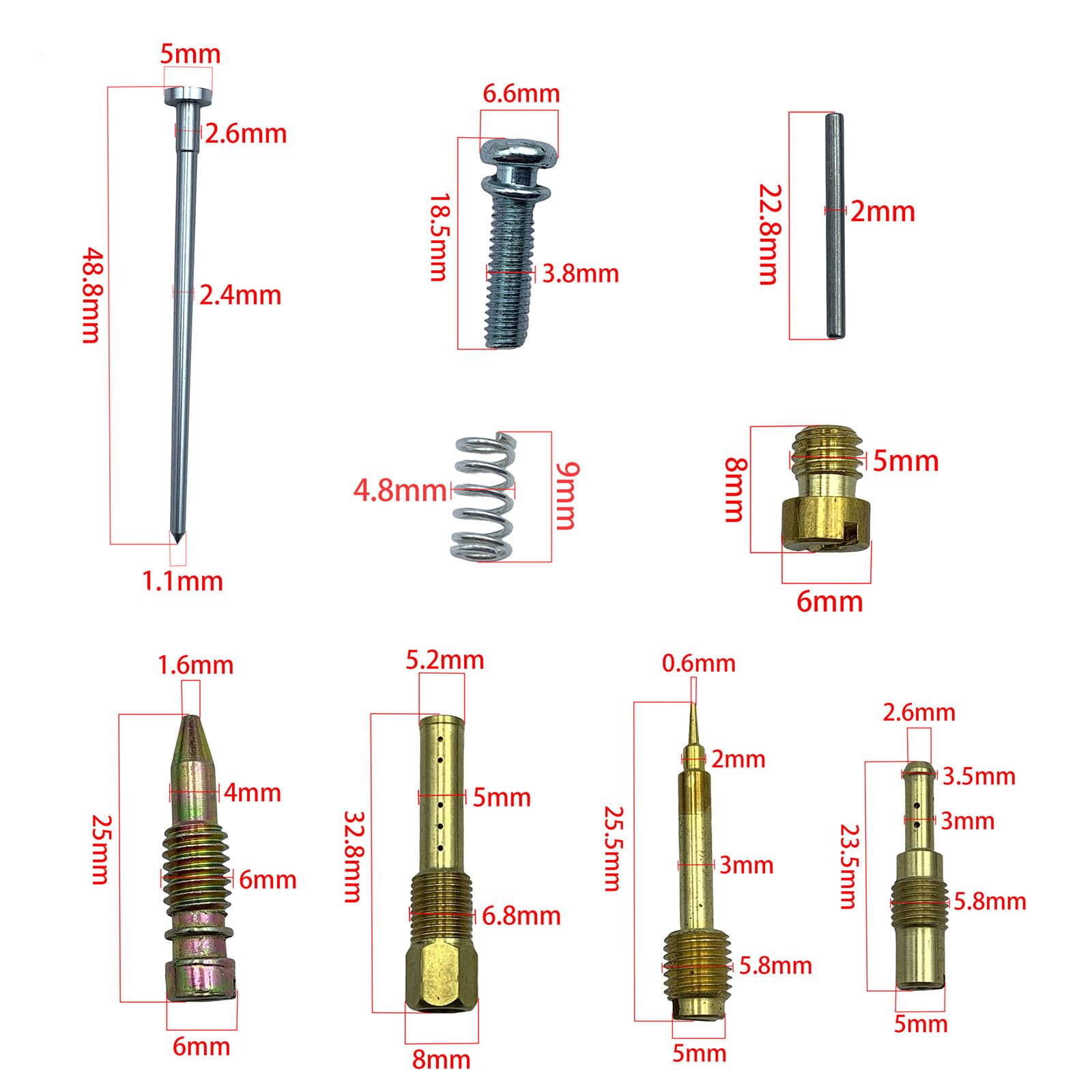 オートバイキャブレター修理キットホンダ （4気筒分） カワサキ ZZR1100 C型 D型 キャブレター オーバーホールキット 1