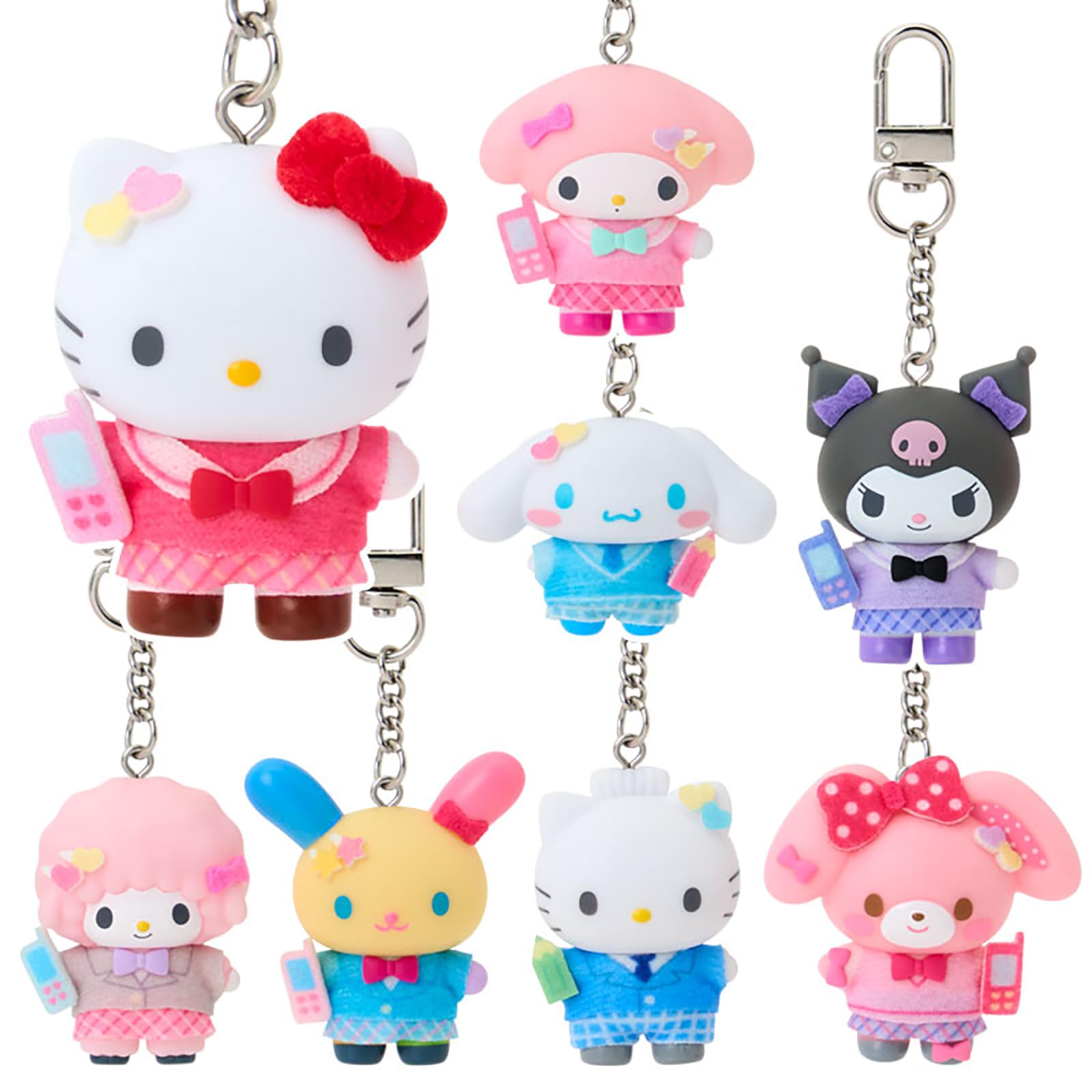 サンリオ ちびっとも シークレットキーホルダー Amazon.co.jp: サンリオ(SANRIO) シークレットキーホルダー 制服（ちび
