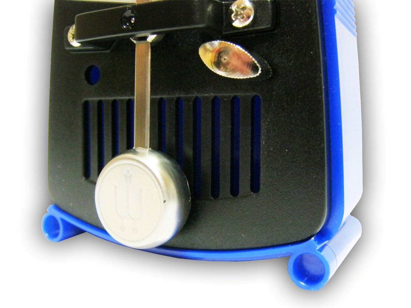 Wittner Taktell Piccolo Metrónomo. Azul carcasa. Compact metrónomo de alta calidad fabricado en Alemania.